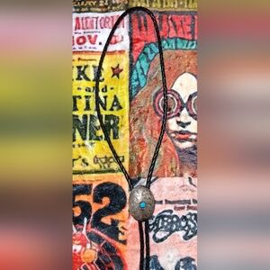 VINTAGE NAVAJO BOLO TIE